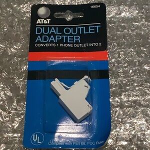 AT&T Dual Outlet Adapter